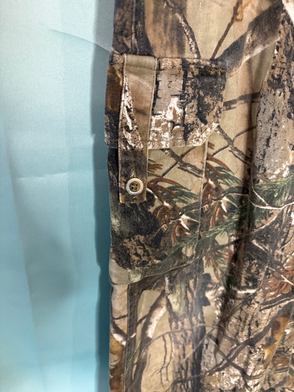 SHE Safari Wood Camo Cargo Pants Ladies Sz M - Picture 3 of 8